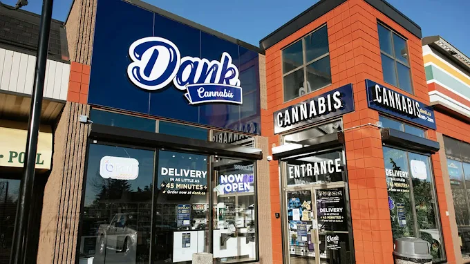 Dank Cannabis - Coach Hill store front