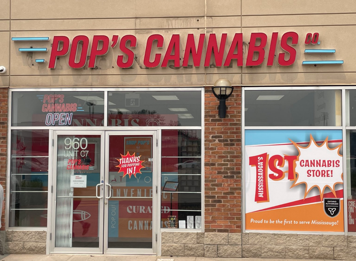 Pop's Cannabis Co. - Pop's Cannabis Co. - Mississauga (Central Parkway) store front