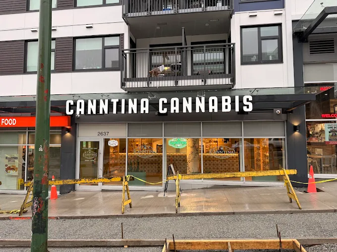 Canntina Cannabis store front