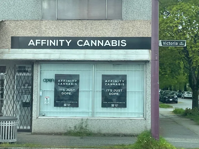 Affinity Cannabis store front