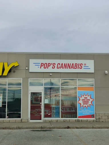 Pop's Cannabis Co. store front