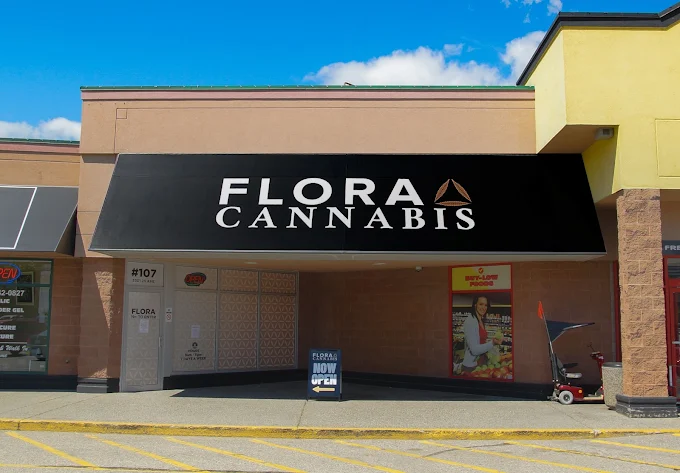 Flora Cannabis - Vernon store front