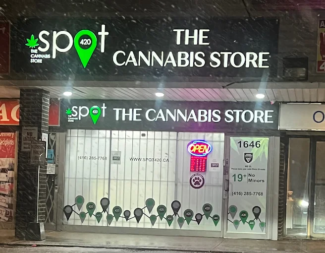 Spot420 The Cannabis Store store front