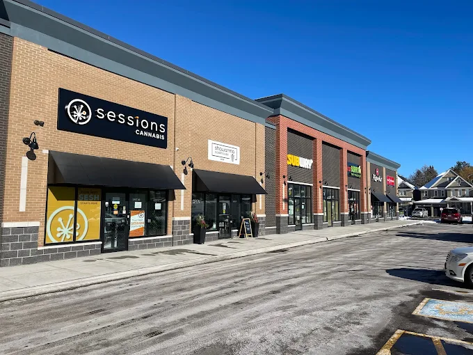 SESSIONS CANNABIS store front