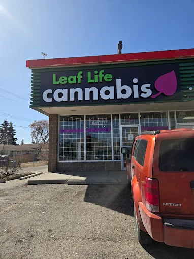 Leaf Life Cannabis - Memorial store front