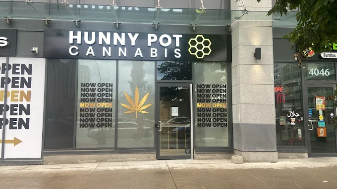 The Hunny Pot Cannabis Co. store front