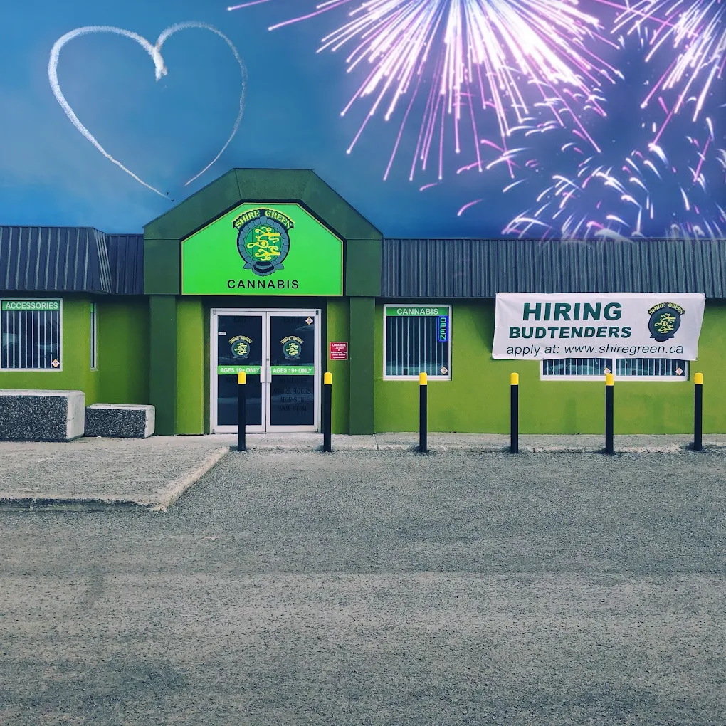 Shire Green Cannabis store front