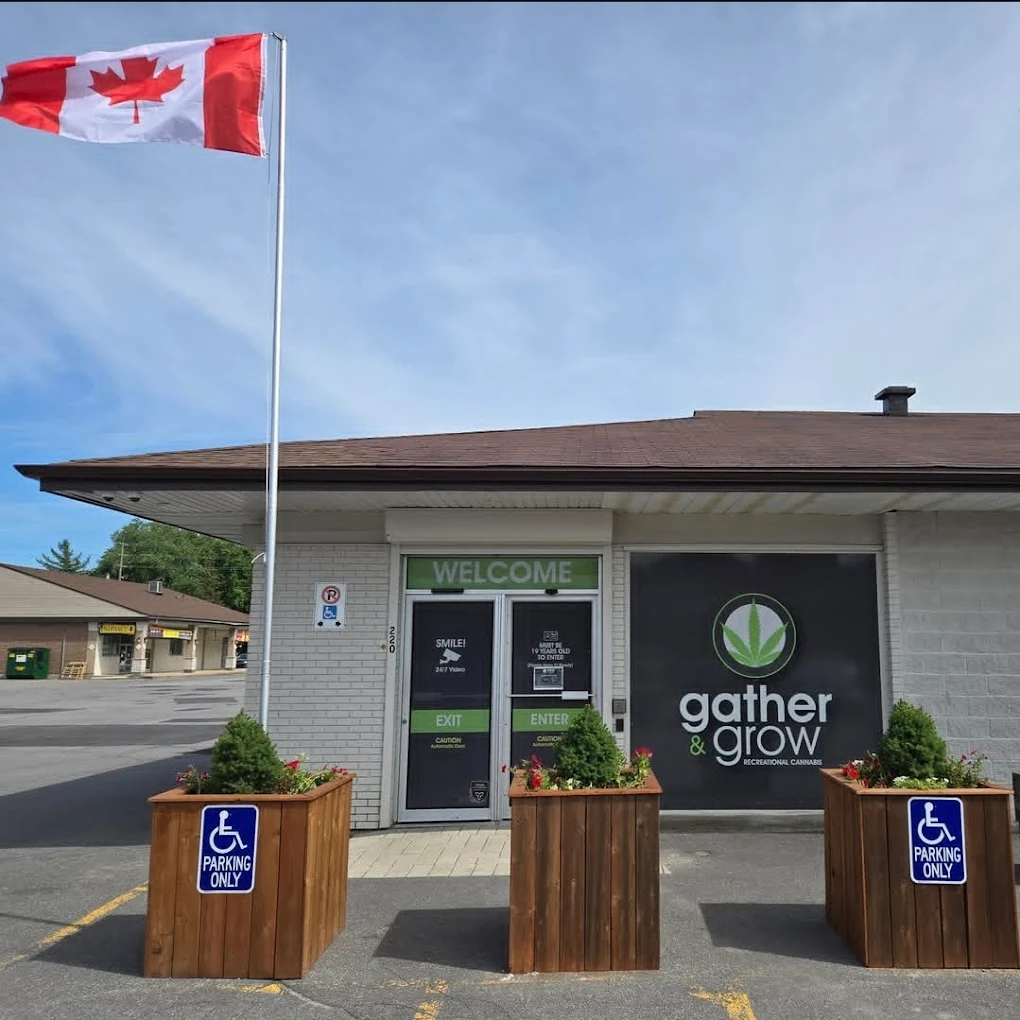Gather & Grow Recreational Cannabis store front