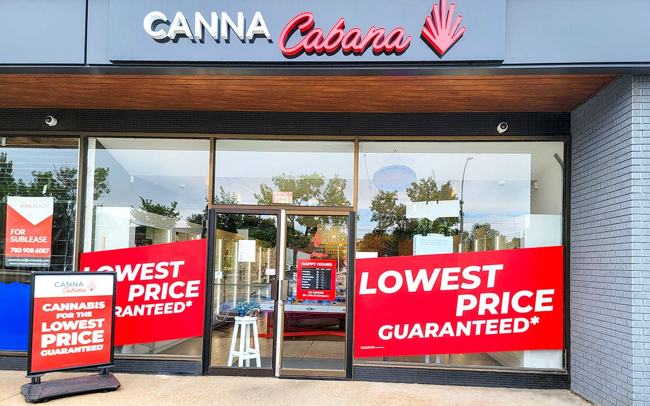 Canna Cabana - Edmonton - Bonnie Doon store front