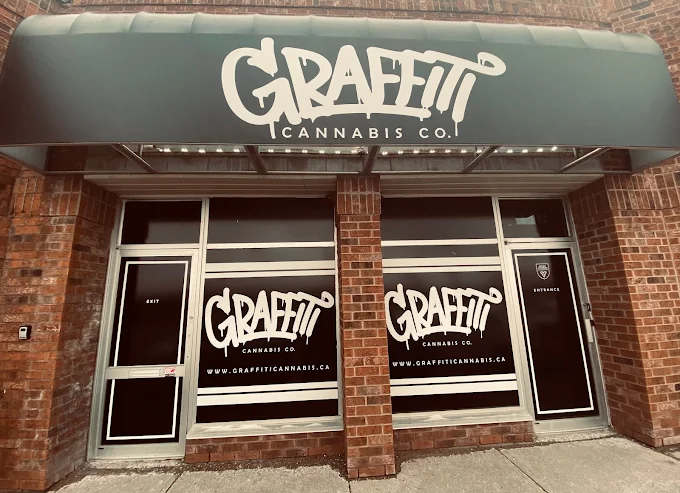 Graffiti Cannabis Co store front
