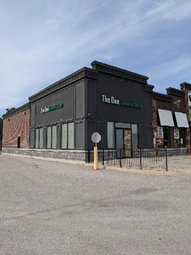 The Den Cannabis Store store front