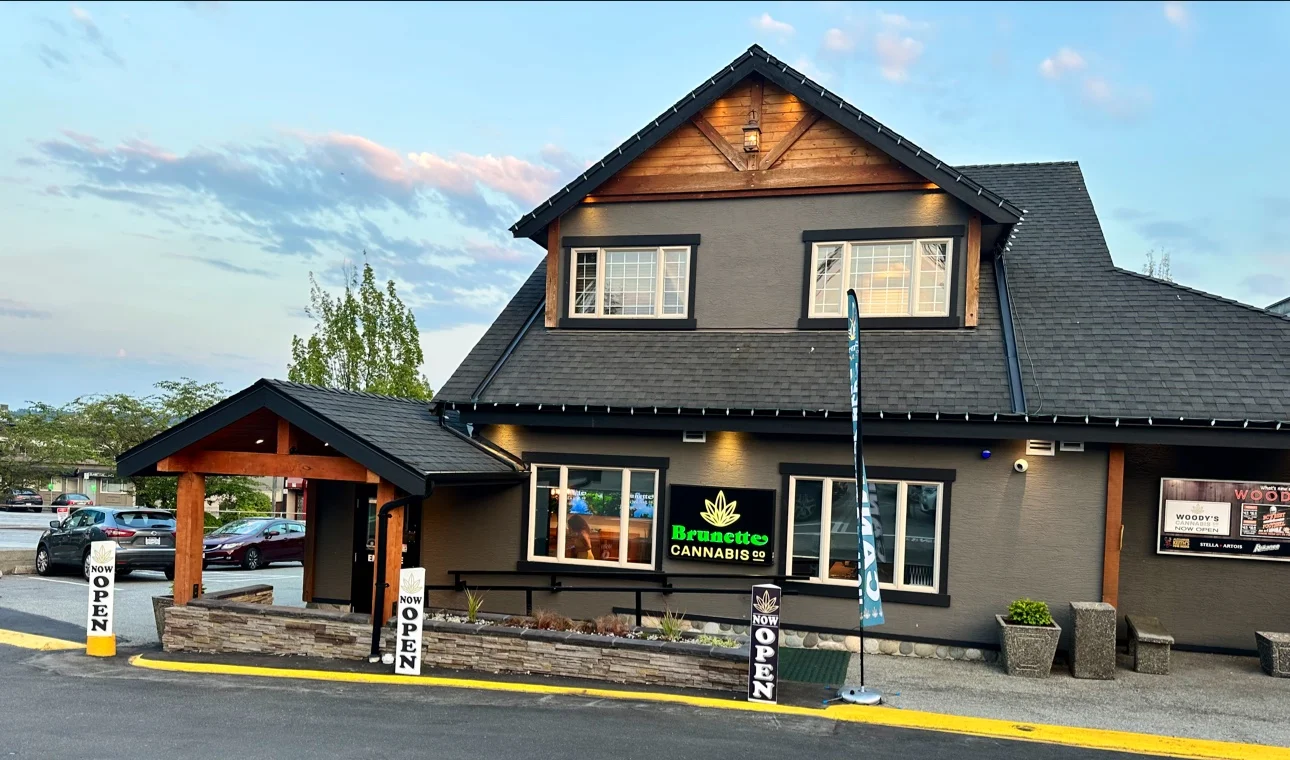 Brunette Cannabis Co. store front