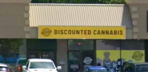 Discounted Cannabis store front