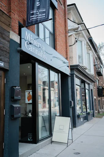 Minerva Cannabis store front