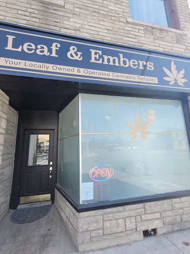 Leaf and Embers store front