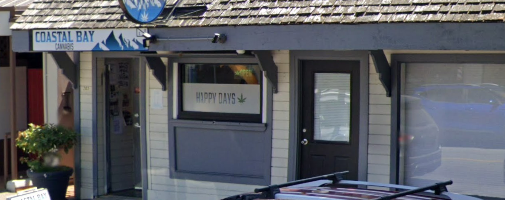 Coastal Bay Cannabis - Lower Gibsons store front