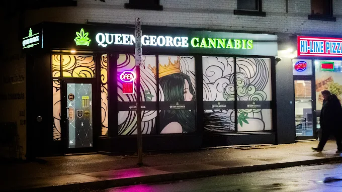 Queen George Cannabis - Caroline St. store front