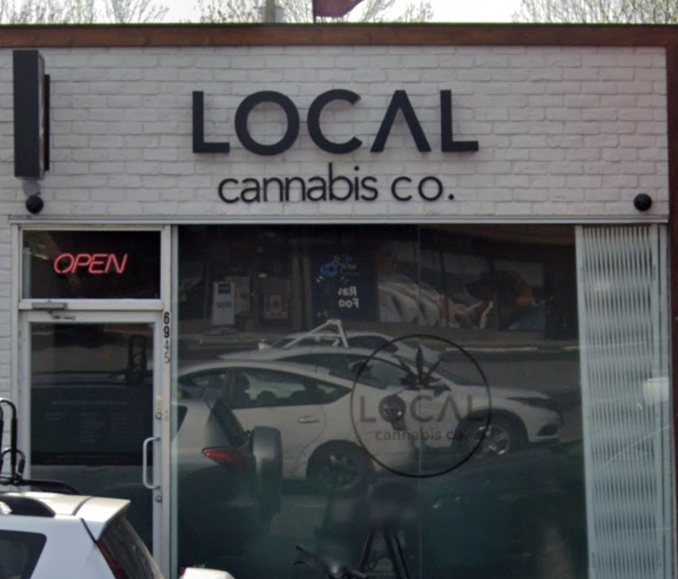 Teddys Little Cannabis Co. - Victoria Drive store front
