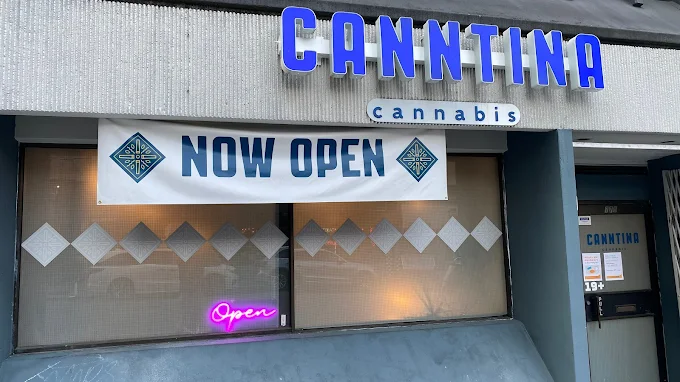 Canntina Cannabis - Nelson St. store front