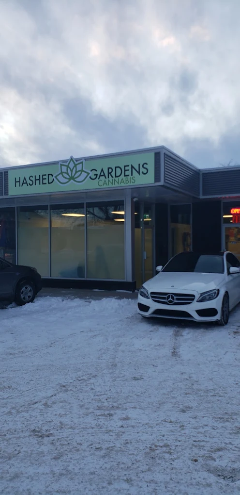 Hashed Gardens Cannabis store front