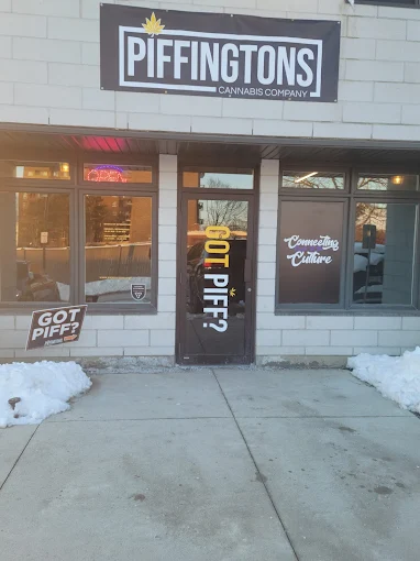 Piffingtons Cannabis Co. - Milton store front