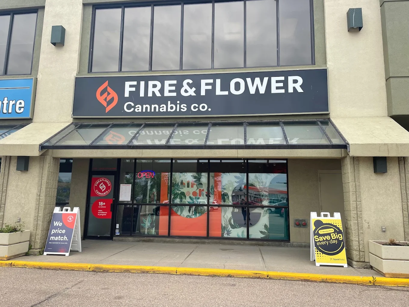 Fire & Flower store front