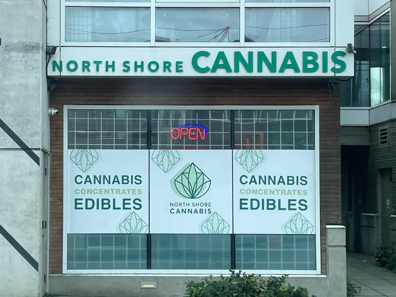 North Shore Cannabis Store store front
