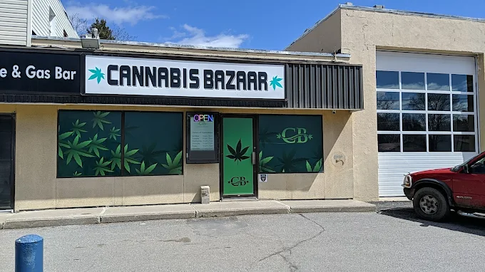 Cannabis Bazaar store front