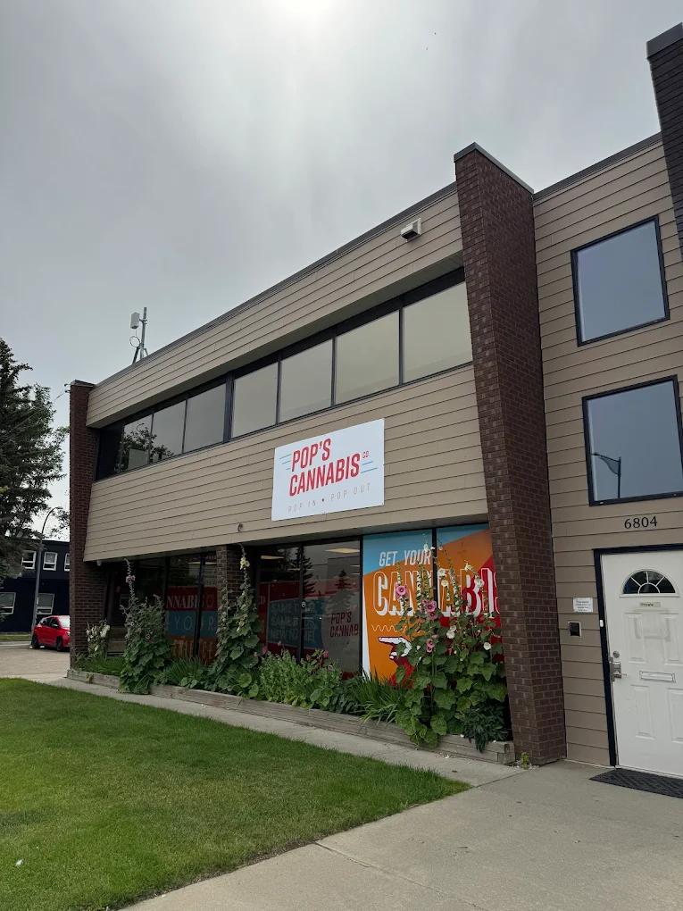 Pop's Cannabis Co. | Edmonton (Allendale) Weed Store store front