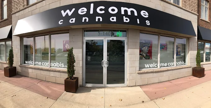Welcome Cannabis - Burlington store front