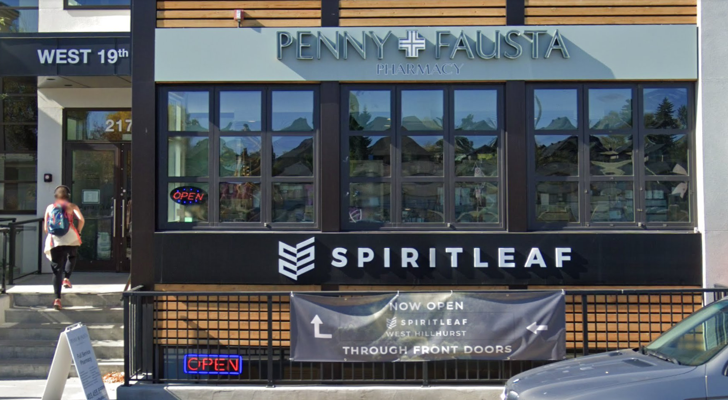 Spiritleaf - West Hillhurst store front