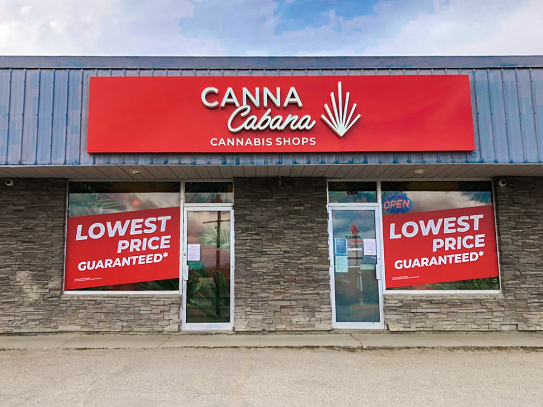 Canna Cabana - Edson store front