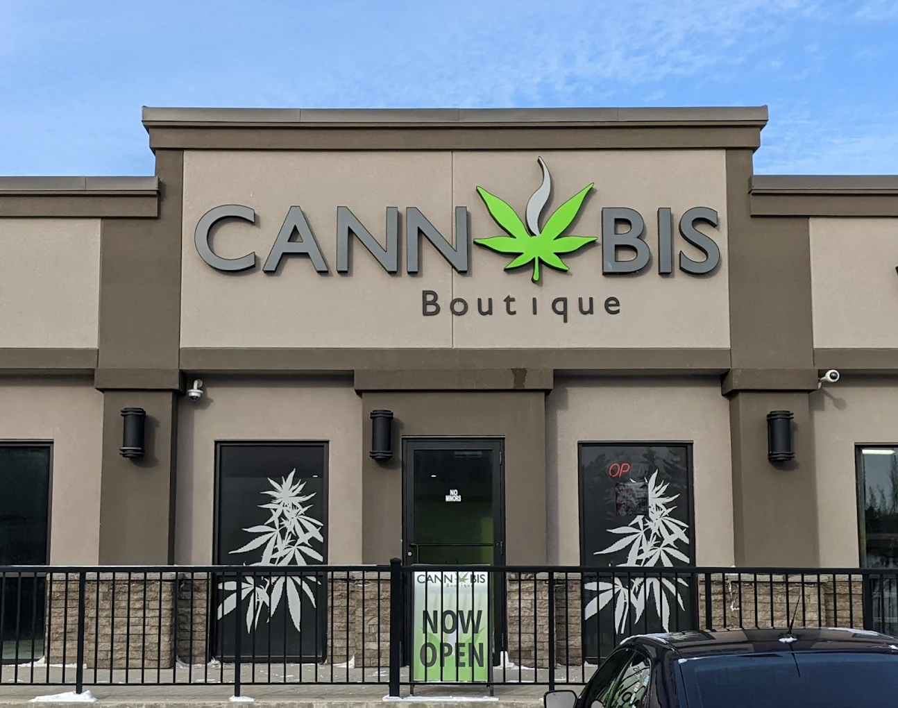 Cannabis Boutique store front