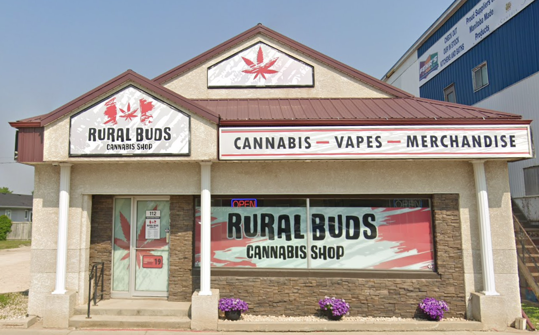 Rural Buds Cannabis Shop - Morris store front