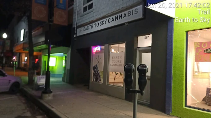 Earth To Sky Cannabis store front
