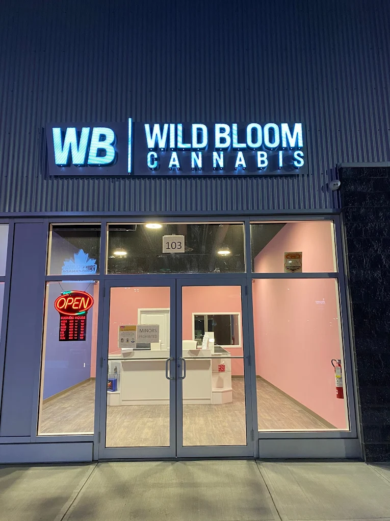 Wild Bloom Cannabis store front