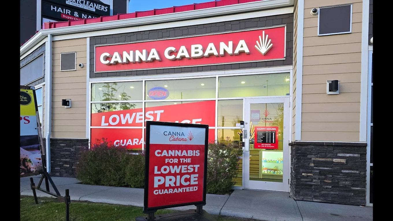 Canna Cabana | Sunridge | Cannabis Store Calgary store front