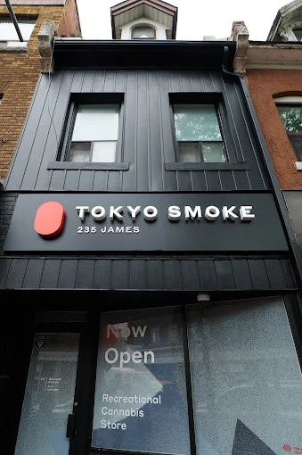 Tokyo Smoke - Hamilton James store front