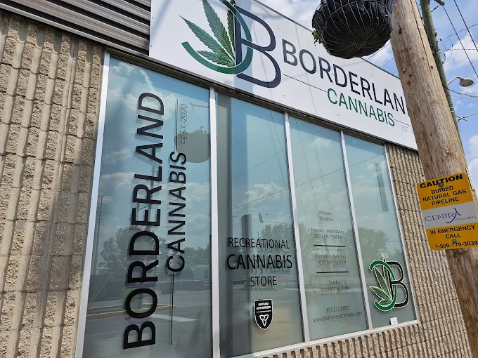 Borderland Cannabis store front