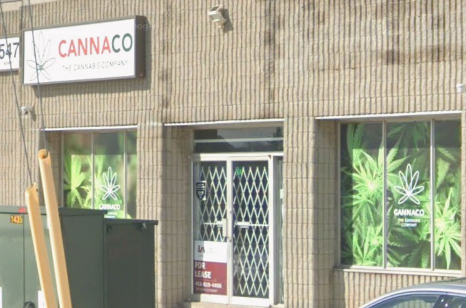 Cannaco The Cannabis Company - Milton store front