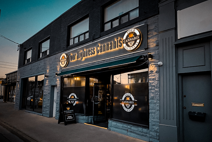Your Highness Cannabis store front