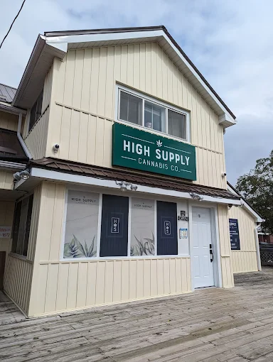 High Supply Cannabis Co store front
