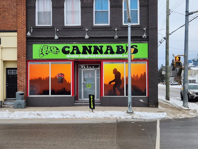 Bigfoot's Cannabis Inc. store front
