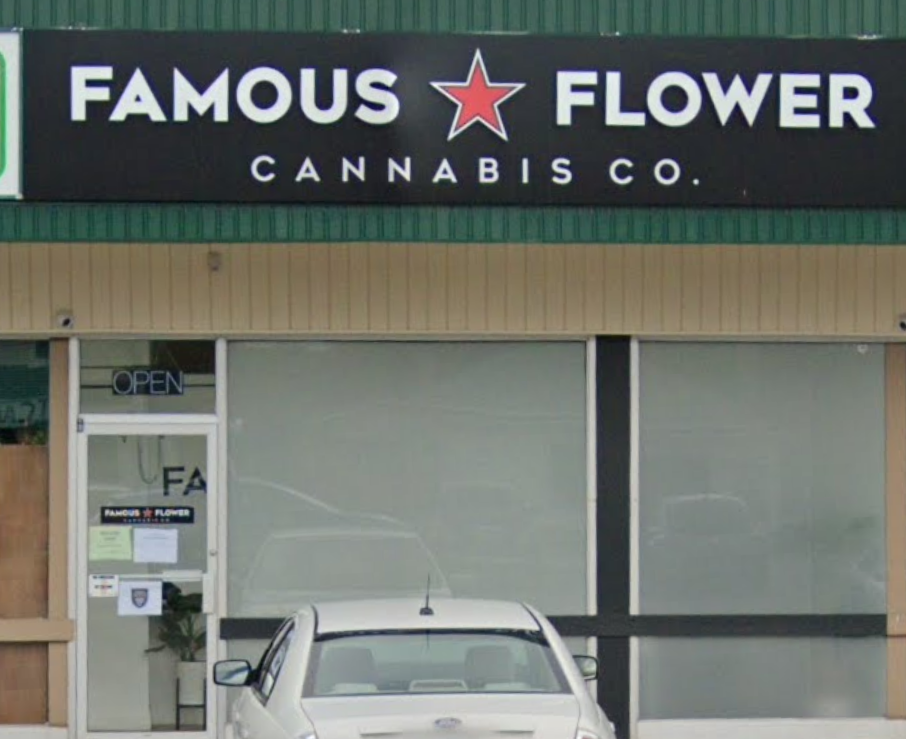 Famous Flower Cannabis Co. store front