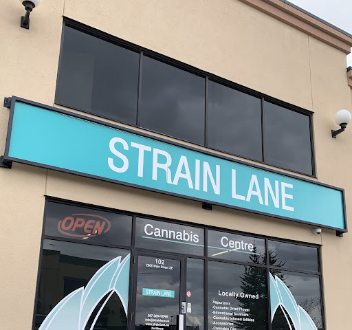 Strain Lane store front