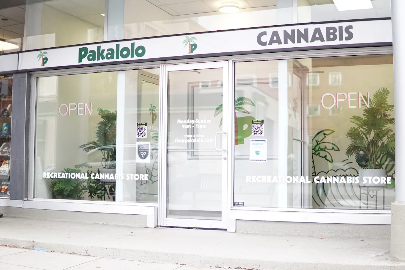 Pakalolo store front