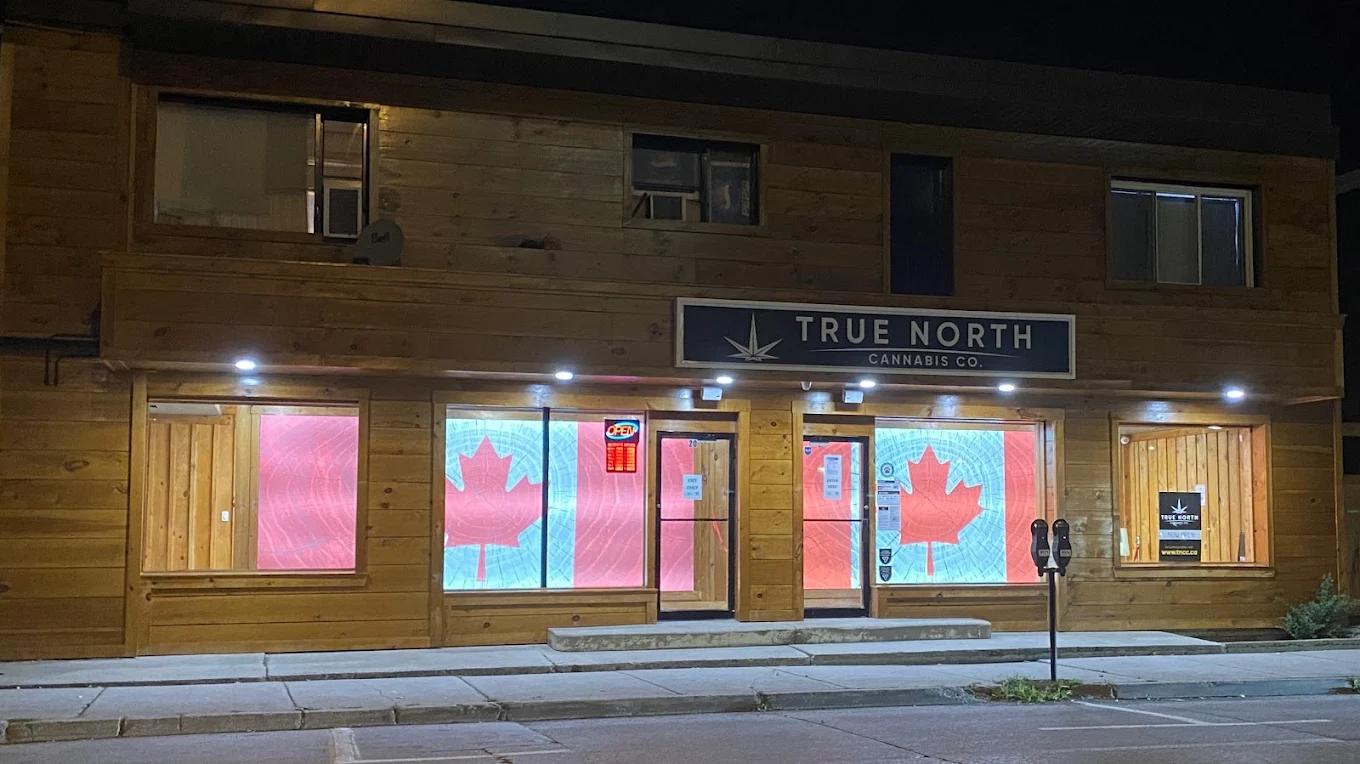 True North Cannabis Co store front