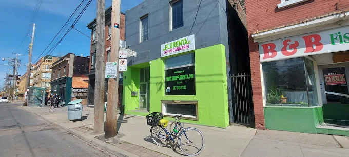 Florenta by Satin Cannabis store front