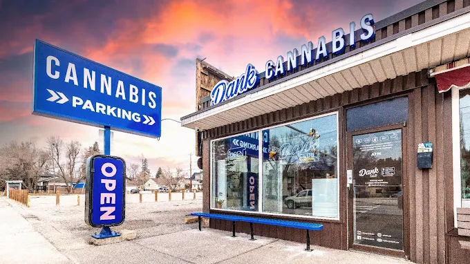 Dank Cannabis Weed Dispensary Parkdale store front