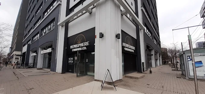Hemisphere Cannabis Co. store front